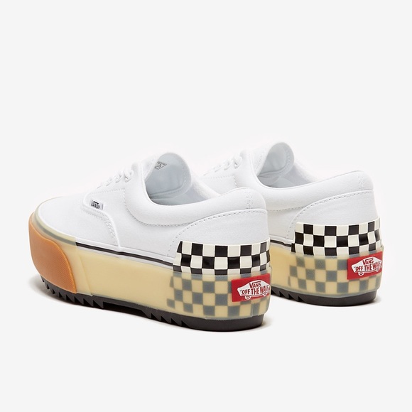 Vans Era Stacked White Checkerboard - Picture 3 of 8